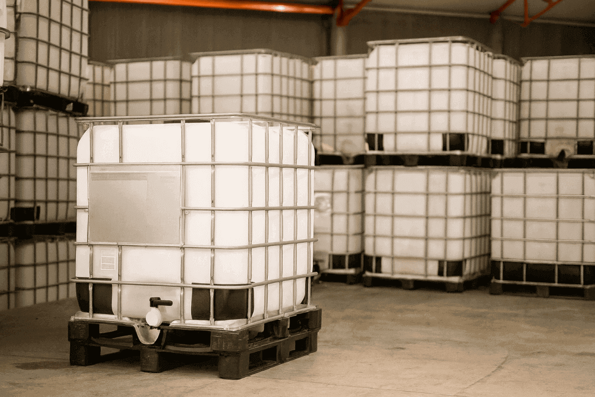 contenedor IBC mantenimiento