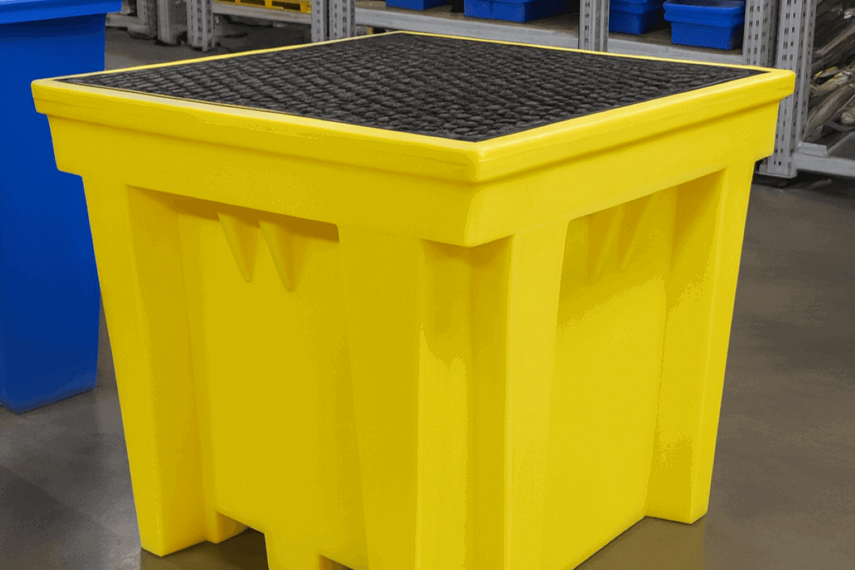 tarima antiderrames para IBC